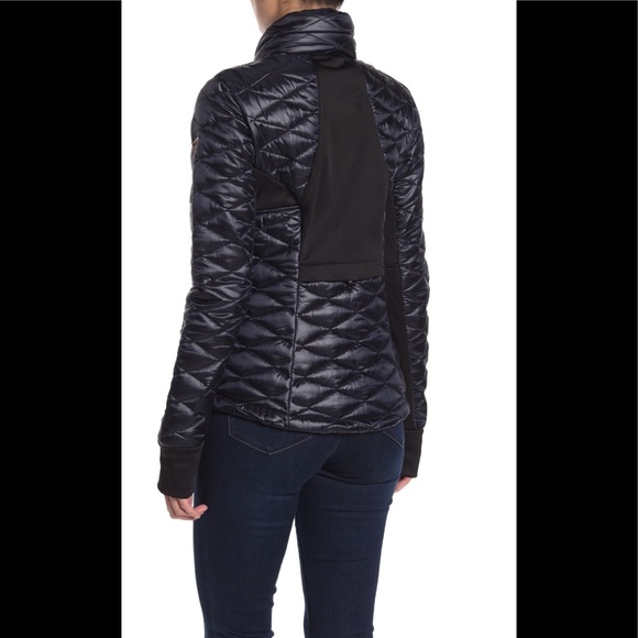 GUESS Quilted Puffer Jacket - NAVY XL NWT - Picture 3 of 8